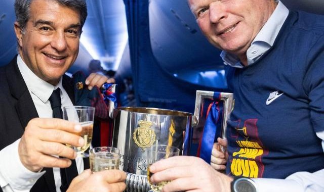 九游会J9-科曼留任 拉波尔塔：这是对巴萨最好的决定